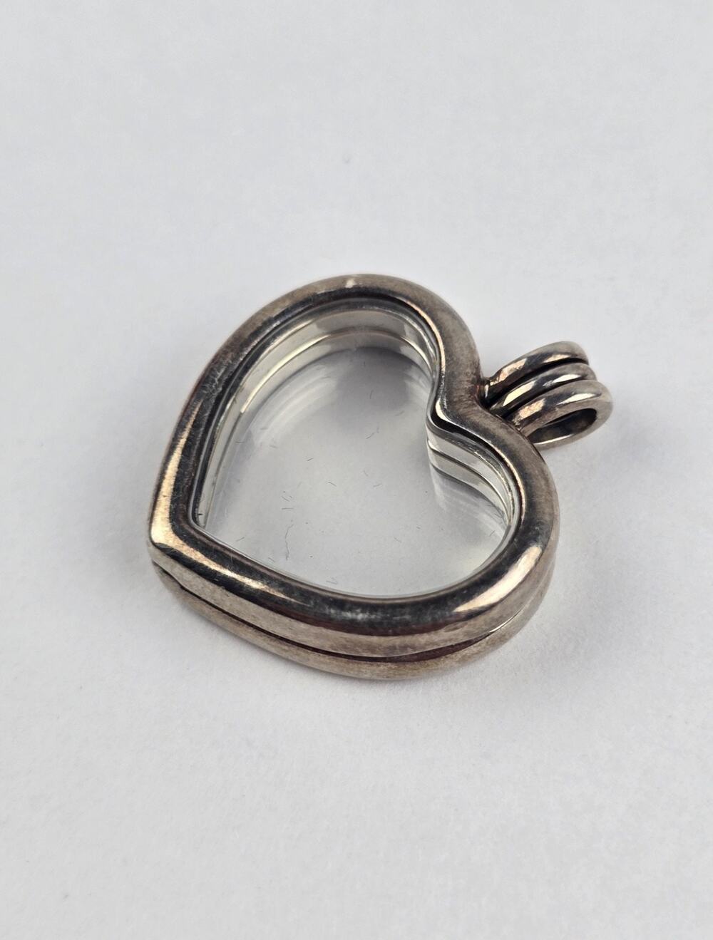 Pandora Sterling Silver 925 ALE Heart Floating Locket